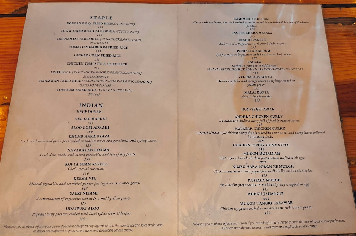 Zaina Food Court Menu - Image 4
